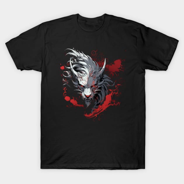 Mythical Lion T-Shirt by VoidCrow